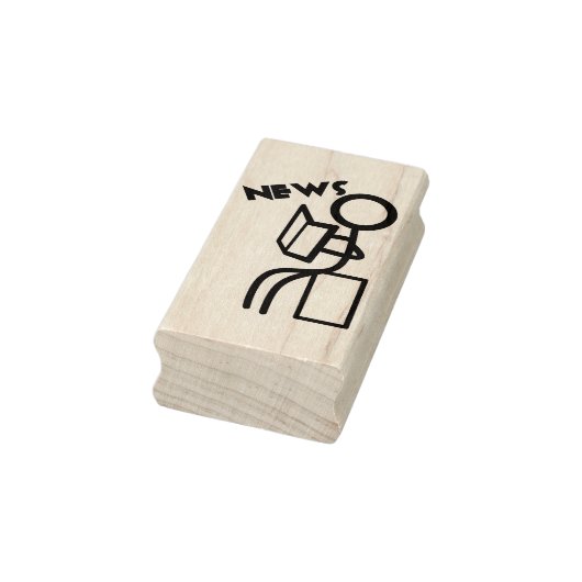 Briefmarke für Nachrichtenmagazin Gummistempel (Stempel)