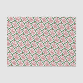 Briefmarke für Nordpol Express Seidenpapier