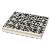 Briefmarke für optische Diamanten Gummistempel (Stempel)