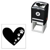 Briefmarke für Paw und Herz Permastempel (Beispiel)