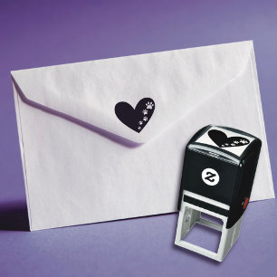 Briefmarke für Paw und Herz Permastempel