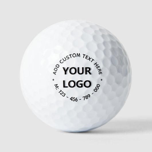 Briefmarke für personalisierte benutzerdefinierte golfball (Vorderseite)
