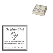 Briefmarke für personalisierte Bird-Themen Gummistempel (Stempel)