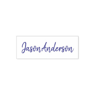 Briefmarke für personalisierte generische Signatur Permastempel