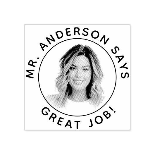 Briefmarke für personalisierte Lehrer mit Briefmar Gummistempel (Prägung)