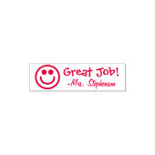 Briefmarke für personalisierte Lehrer Permastempel (Design)