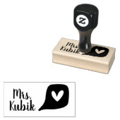 Briefmarke für personalisierte Liebe Gummistempel (Stempel)