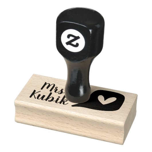 Briefmarke für personalisierte Liebe Gummistempel (Stempel)