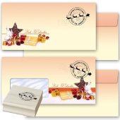 Briefmarke für personalisierte Post an Nordpol Gummistempel