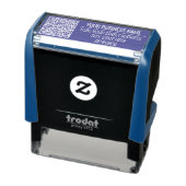 Briefmarke für QR-Code-Info-Adressen Wählen Sie Fa Permastempel (Produkt)