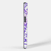 Briefmarke für Reisvisum Case-Mate iPhone Hülle (Rückseite / Rechts)