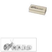 Briefmarke für Schneckenschnecke Gummistempel (Stempel)