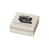 Briefmarke für Schreibmaschine, personalisiert Gummistempel (Stempel)