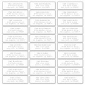 Briefmarke für Schwarz-Einzel-Hochzeitgast Aufkleber (Vorderseite)