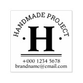 Briefmarke für selbstgefertigte, handgefertigte Ka Permastempel (Design)