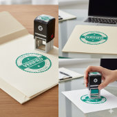 Briefmarke für selbstklebendes Kautschuk Permastempel