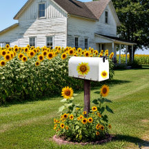 Briefmarke für Sonnenblumen