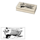 Briefmarke für viktorianische Freizeitbuchbesitzer Gummistempel (Stempel)