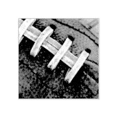 Briefmarke Fußball Schnürsenkel Gummistempel (Prägung)