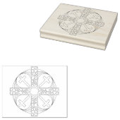 Briefmarke geometrischer Bildmuster Gummistempel (Stempel)