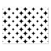 Briefmarke geometrischer Sterne Gummistempel (Prägung)