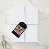 Briefmarke Geschenkanhänger (Mit Garn)