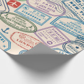 Briefmarke Geschenkpapier (Ecke)