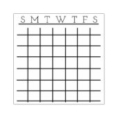 Briefmarke. Gummistempel (Prägung)