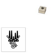 Briefmarke Gummistempel (Stempel)