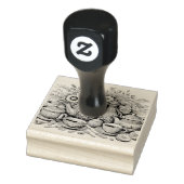 Briefmarke Gummistempel (Stempel)
