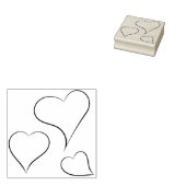 Briefmarke Gummistempel (Stempel)