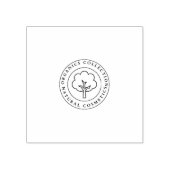 Briefmarke Gummistempel (Prägung)