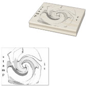 Briefmarke Gummistempel (Stempel)