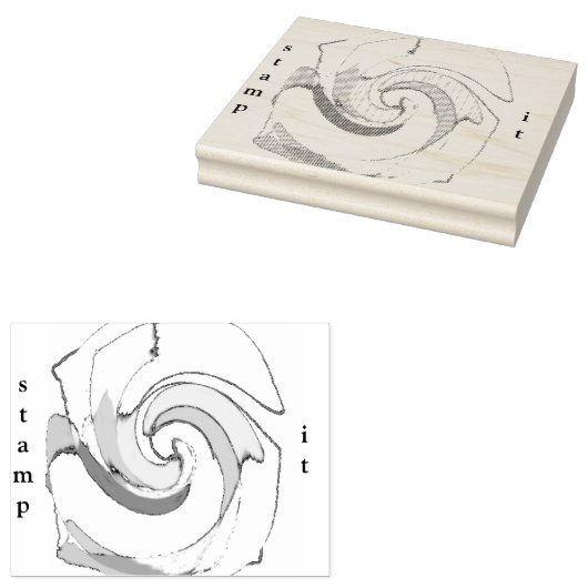 Briefmarke Gummistempel (Stempel)