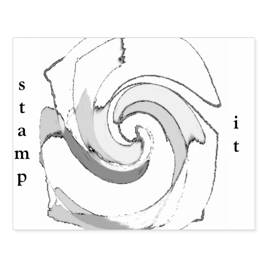 Briefmarke Gummistempel (Prägung)