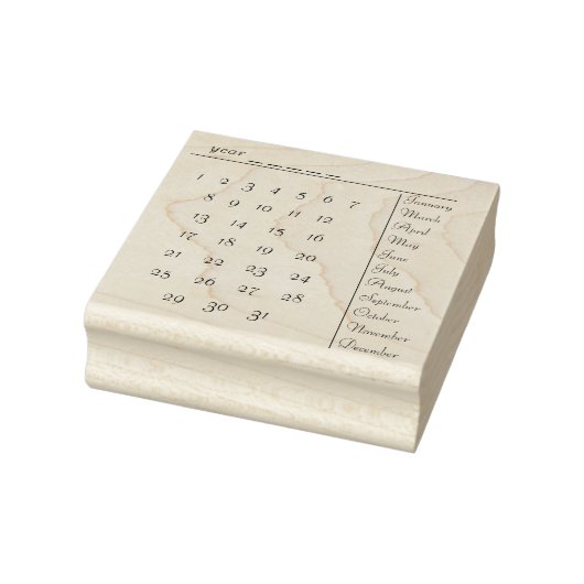 Briefmarke Gummistempel (Stempel)