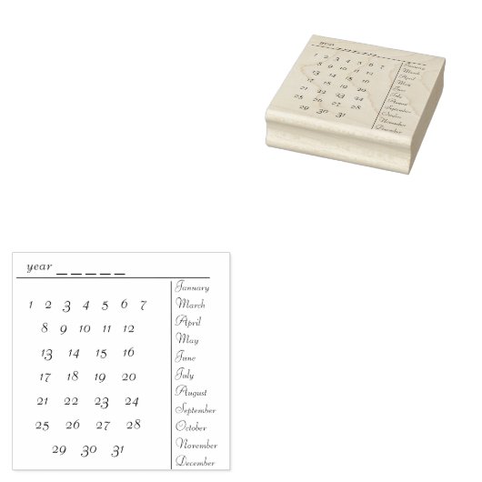 Briefmarke Gummistempel (Stempel)