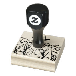 Briefmarke Gummistempel