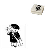 Briefmarke Gummistempel (Stempel)