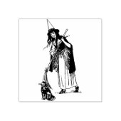 Briefmarke Halloween und Cat Rubber Gummistempel (Prägung)