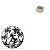 Briefmarke Hawaiian Dancer Gummistempel (Stempel)