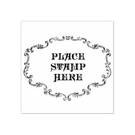 Briefmarke hier platzieren gummistempel