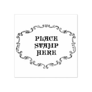 Briefmarke hier platzieren gummistempel