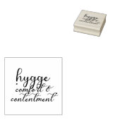 Briefmarke "Hygge" Gummistempel (Stempel)
