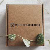 Briefmarke | Ihr Instagram Name Rubber Briefmarke Permastempel