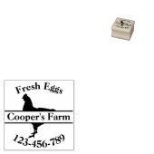 Briefmarke Ihres Single Hühner-Telefonnummer des E Gummistempel (Stempel)