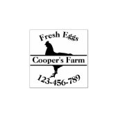 Briefmarke Ihres Single Hühner-Telefonnummer des E Gummistempel (Prägung)