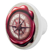 Briefmarke Image Beach Drawer Knobs Keramikknauf (Rechts)