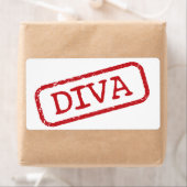 Briefmarke IT "DIVA" (Insitu)