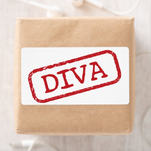 Briefmarke IT "DIVA" (Insitu)